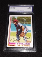 Pete Rose 1981 Topps GEM MT 10 #780 Phillies