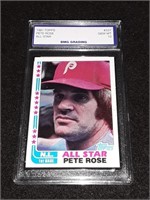 Pete Rose 1981 Topps GEM MT 10 All-Star #337