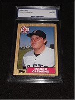 Roger Clemens 1986 Topps GEM MT 10 #340 Boston Red