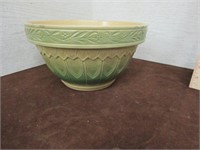 Over and Back Yellow Ware Bowl