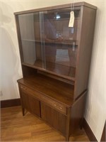Wood and Glass China Cabinet