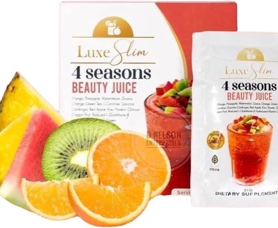 SEALED $32 Luxe Slim 4 SEASONS Beauty Juice, 21g