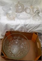 Box of Glassware incl. Fish Goblets