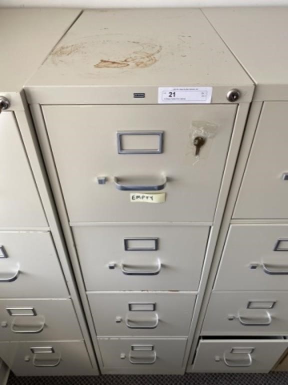 4-Drawer Metal File Cabinet