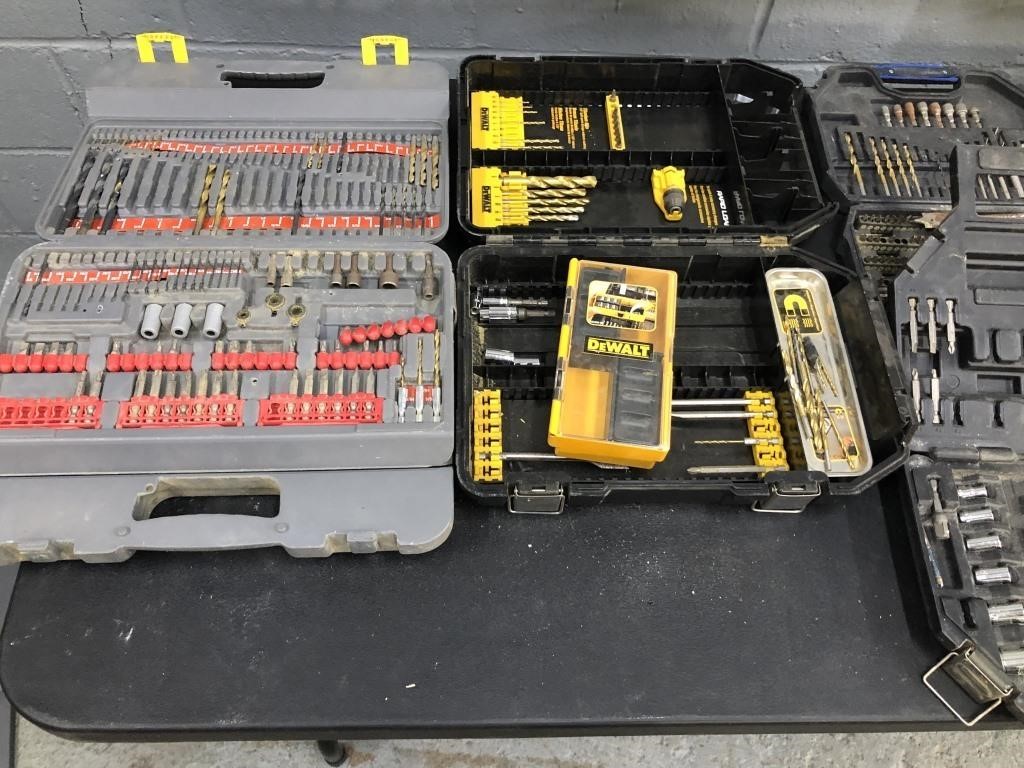 VARIOUS INCOMPLETE TOOL KITS