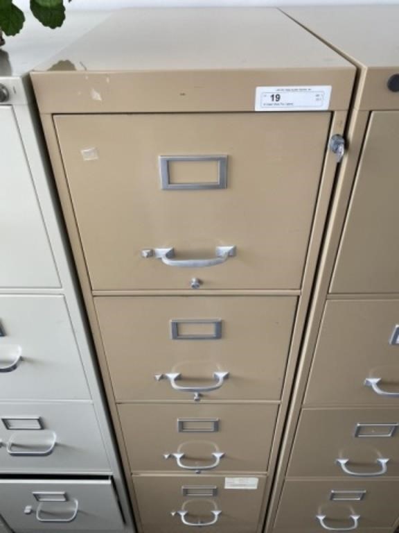 4-Drawer Metal File Cabinet