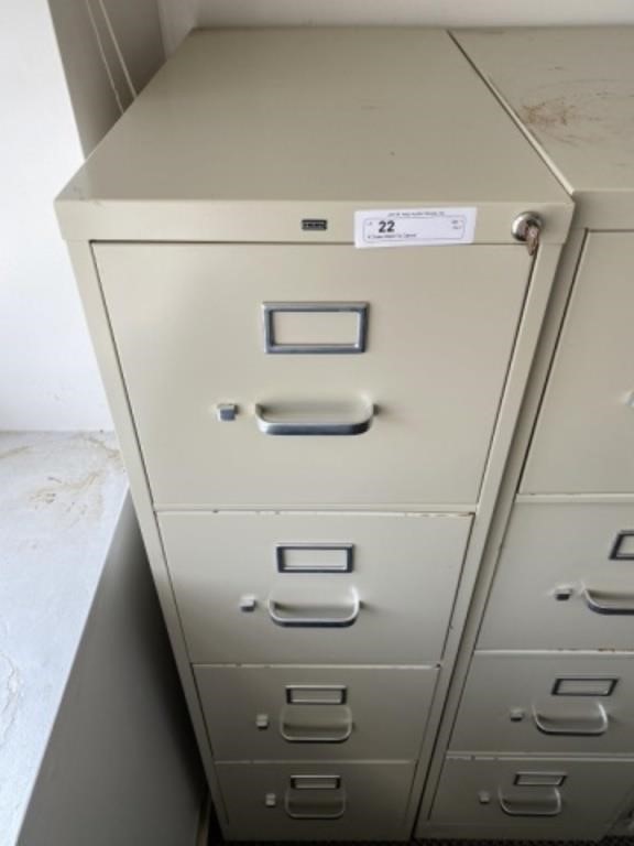 4-Drawer Metal File Cabinet