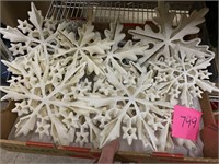 LARGE OUTDOOR SNOWFLAKE ORNAMENTS