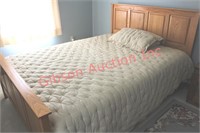 Solid Wood Lam Brothers Full Size Bed