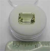 17.33 cts. Citrine Quartz Emerald Cut