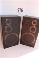 (2) Magnavox Speakers - 17 1/2" (U236)