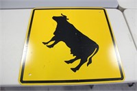 CATTLE SIGN- 30X30 INCHES- NO SHIPPING