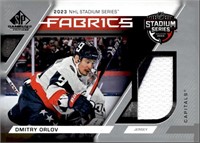 2023 UD SP Game Used STS-18 Dmitry Orlov