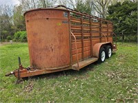 16x5' WW stock trailer  CLEAN TITLE