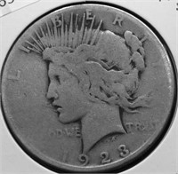 1923 S PEACE DOLLAR G