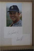 6, MLB LA Dodgers Players Autographed Items
