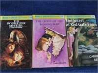 3 Nancy Drew Books - Hardbacks
