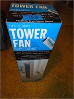 oscillating tower fan