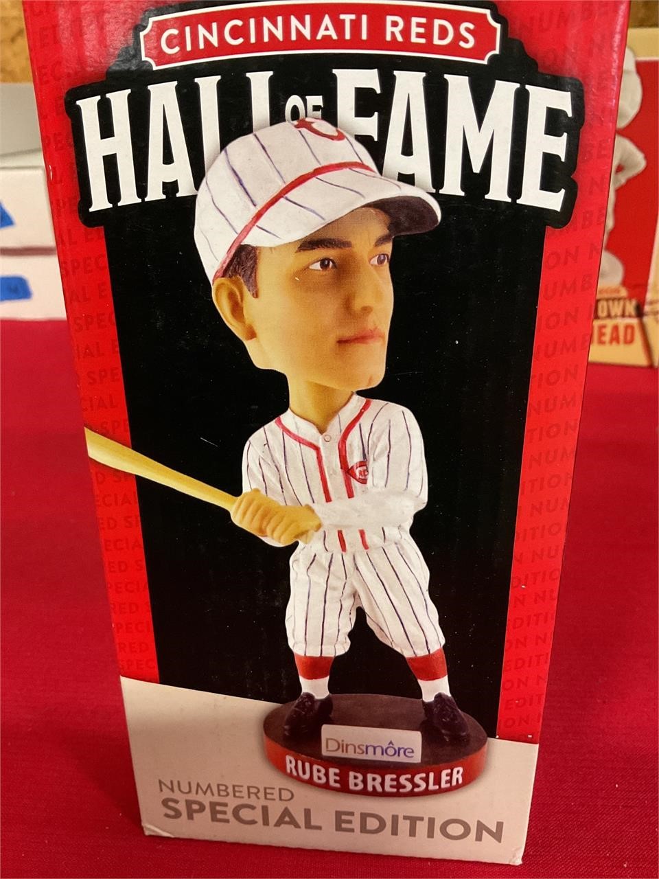 Cincinnati Reds Rube Bressler bobblehead