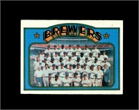 1972 Topps #106 Brewers TC EX to EX-MT+