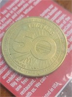 50 years of Big Mac unopened Coin