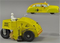 NYLINT SWEEPER & LUPAR TAXI TOYS