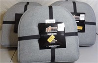 5x Gorilla Grip Memory Foam Chair Cushions