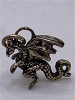 NEW STERLING SILVER DRAGON PENDANT/CHARM