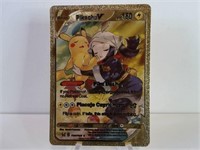 Rare Pokemon Gold Foil Pikachu V