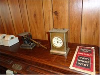 Waterbury Clock, Burlington Time Table,