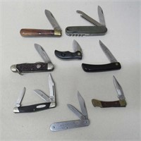 8 Folding Knives