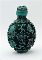 Antique Hand Carved Chinese Snuff Bottle