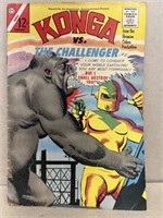 1965 KONGA versus the challenger comic book