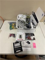 Flash Drive, Power Cable & Extras