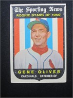 1959 TOPPS #135 GENE OLIVER STAR ROOKIE