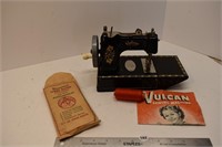 "Vulcan" Metal Toy Sewing Machine with original