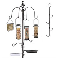 Deluxe Bird Feeding Station Kit Bird Feeder Pole W