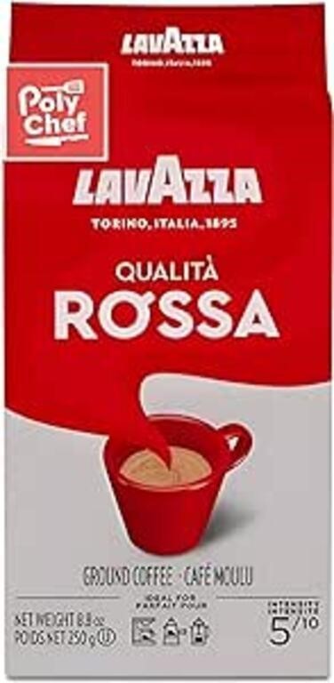 Lot of 9 Lavazza Qualita Rossa Ground Coffee