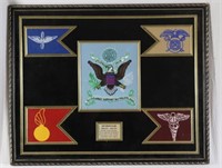 2004 US 1st Army Support BTN Named Display