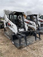 T590 Bobcat Track Machine Grapple Sold Separately!