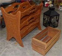 Mag Rack / Wooden Box / Metal Candle Holder