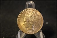 1910-D $10 Indian Head Pre-33 Gold Coin
