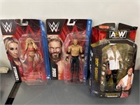 $51Retail- Lot of 3 WWE Action Figures