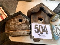 (2) Birdhouses (Carport)