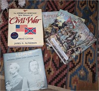 5 Pc. Civil War Books