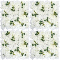 Omldggr 4pk Silk Flower Panels  20x20