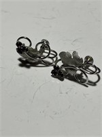 Sterling Silver Clipon Earrings