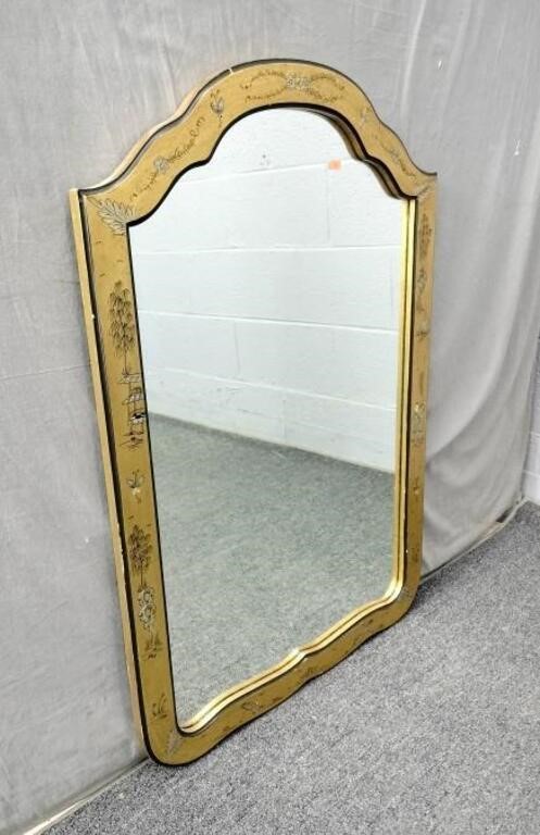 Painted Wood Frame Wall Mirror