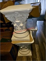 Pair of Ornate Plant Stands and/or Side Tables