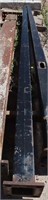 Steel Sign Post, 180" tall with 10.5" x10.5" Base